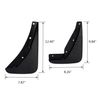 Mud Flaps Guards Splash Molded Set For 2015-2023  2017 Dodge Challenger