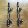 4 x Carp Fishing Stainless Steel Buzz Lock Connector quick Release For Buzz Bars