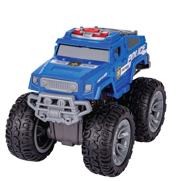 Madzee Monster Truck Toy for Kids - Toy Monster Truck for Boys and Girls - Flashing Light and Realistic Sounds for All Ages - Perfect Toddler Gift Birthday Party, Christmas