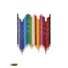 Bic Kids Evolution ECOlutions - Special Format Cardboard Case for 24 Coloured Pencils, Assorted Colours