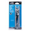 Wright Products - Keyed Flush Mounted Sliding Patio Door Latch Set, Aluminum Grey - Replacement Locking Flush Handle