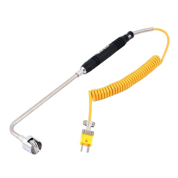 uxcell WRNM-02-50-500 Surface Thermocouple Temperature Sensor Probe K Type Curved Head