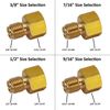 7/16-24 IFM to 3/8-24 IFF Adapter