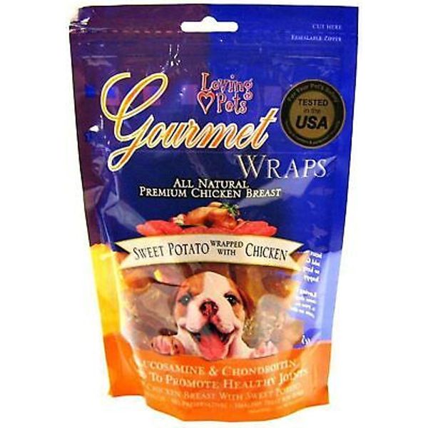 Loving Pets Gourmet Sweet Potato Wrapped in Chicken Size:Pack of 1