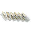 Stainless Trowel Set 6pcs Various Notch Sizes, Tiling, Adhesive, Professional