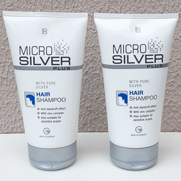 2 pcs x LR Microsilver Plus Anti-Dandruff Shampoo - Pure Silver Anti-Bacterial