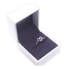 Anderson and Webb Silver heart ring with natural diamond (O)
