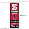 North Carolina State Wolfpack Banner and Scroll Sign