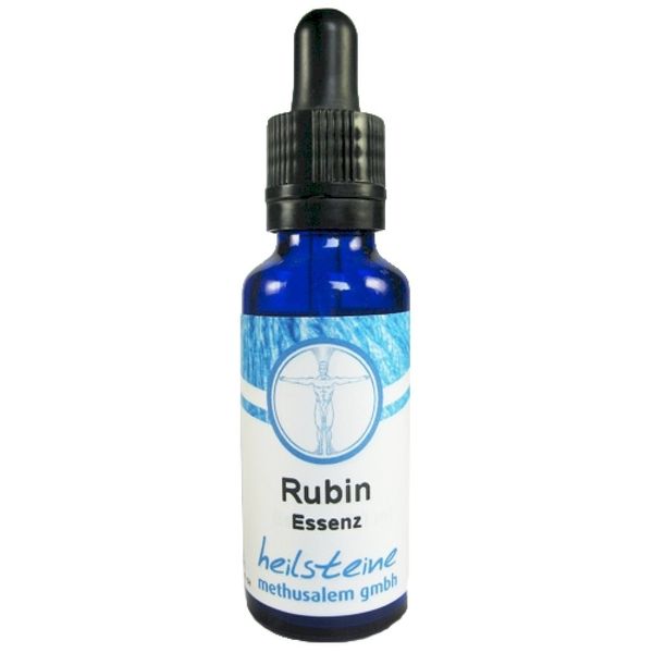 Rubin Edelstein ESSENZ 30ml alkoholkonserviert mit Anleitung + Täschchen