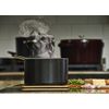 Epicurean Trivet, 7-Inch by 7-Inch, Natural/Black