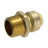 5 PIECES 1/2" PUSH FIT X 3/4"MNPT MALE THREADED ADAPTER