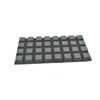 1/4" Tall Small Rubber Feet  3M Adhesive Backing  3/8" Square  32 Per Package