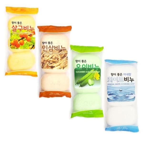 [XB70J9OL] Beauty Soap 3p Fragrant Washing Soap Hand Wash