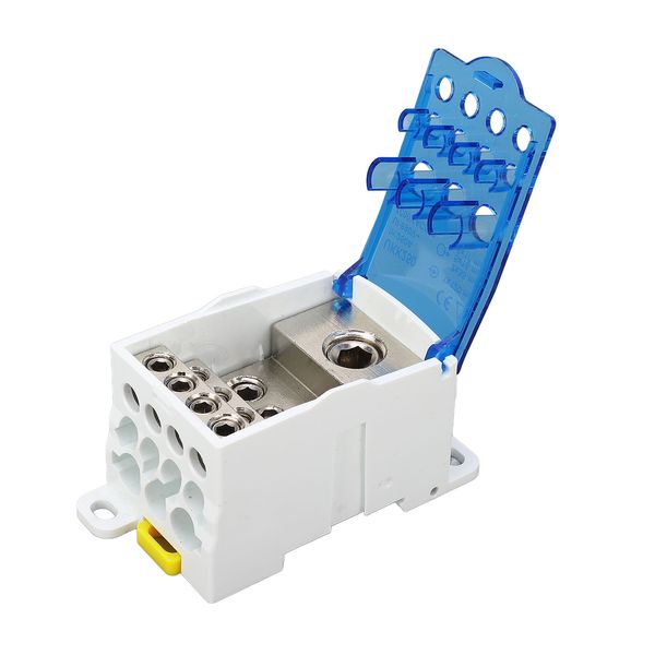 Din Rail Single Pole Distribution Box With Multiple Outlets For Home Main Switch