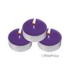 10 PCS Lavender Tealight Candles Highly Scented Long Lasting Aromatherapy - New