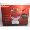 COLGATE OPTIC WHITE PRO SERIE LED DEVICE LIGHT TEETH WHITENING KIT 3PCS EXP:2026
