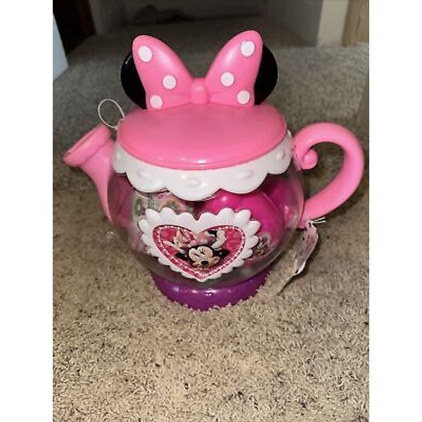 Minnie Mouse Terrific Teapot, Kids Pretend Play Tea Set, Kids Toys NEW