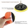17Pcs Electric Drill Brush Attachment Set All Purpose Cleaning Kit Scrubber Pads
