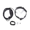 Finger Control Throat Microphone Headset Air Tube for Baofeng