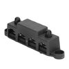 Busbar Box, M8 Terminal Stud Battery Junction Block 250 Amp Rated (Black)
