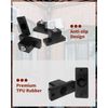 IVWNNN Anti-Vibration Mini Split Pad 4 Pack Rubber Vibration Isolator for Air Conditioner Condenser Mini Split Condenser Pad