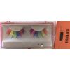 False Rainbow-Colored Eyelashes
