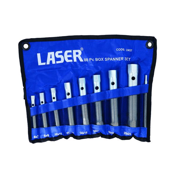 Laser 2457 Box Spanner Set 8pc