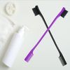 Hair Edge Brush, 2 Pcs Double Sided Control Hair Brushes, 2 in 1 Hair Edge Control Brush, Dual Ended Hair Comb Brush