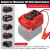 Vehicle Engine Jump Starter LED Indicator Compatible with Milwaukee M18 Battery