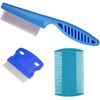 Pet Comb Teardrop Stain Remover Comb Dog Comb 3pcs