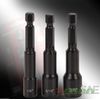 3pc 1/4" Shank SAE Quick Change Magnetic Nutsetter Tool Set  1/4 " 3/8 " 5/16"