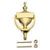 Gatehouse 7-in Brass-Plated Entry Door Knocker