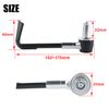 Universal Lever Guard Length Adjustable Left and Right Set Silver