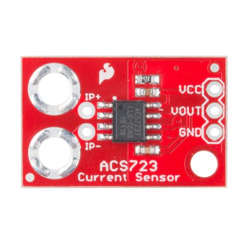 SparkFun Current Sensor Breakout - ACS723 - Moderate AC and DC Current Sensing Applications - Base Sensitivity of 400mV/A - Full Electrical Isolation of Measured and sensed Circuits