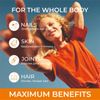 Chicken Collagen Capsules - Type II for Joint, Skin & Bone Support - 120 Ct