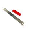QiDAi Fingerprint Lock Pick Tool Lock Bypass Sheet Multi Purpose Leverage Tool,Crowbar for Smart Lock Door,Home Emergency Tools