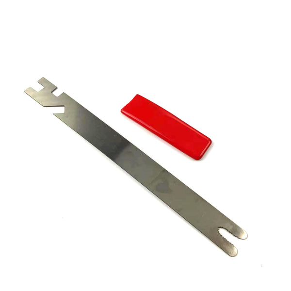 QiDAi Fingerprint Lock Pick Tool Lock Bypass Sheet Multi Purpose Leverage Tool,Crowbar for Smart Lock Door,Home Emergency Tools