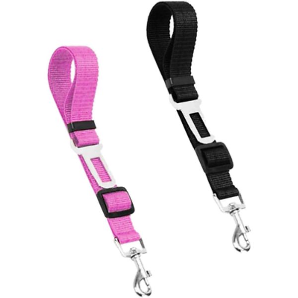 Dog Seat Belts 2 Pack Dog Car Seat Belts Adjustable Dog Seat Belt for Car, Dog S