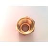 Double End Female Connector Adapter Coupler With NPT 1/2" x 1/4" Thread Inline