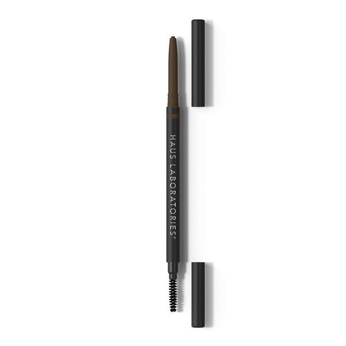 Haus Laboratories By Lady Gaga THE EDGE PRECISION BROW PENCIL | Micro Matita per Sopracciglia Effetto Naturale, Definisce e Dura Tutto il Giorno, Disponibile in Nero, Marrone e Altri Colori | 0.002 Oz