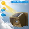 Solar Wireless Driveway Alarm 1800ft Range Rechargeable & Weatherproof