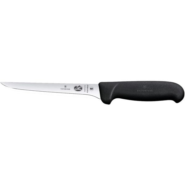 Victorinox CW454 Fibrox Boning Knife Narrow Curved Flexi