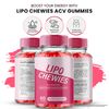 Lipo Chewies Gummies - Advanced Formula Supplement Support, 120 Gummies for 2 Months