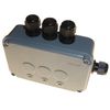 Knightsbridge IP663G Outdoor Remote Switch Box, 230 V, 3G , Grey
