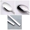 Fosly Large Serving Spoons, Stainless Steel Table Serving Spoon, 6 Pieces, 24 cm