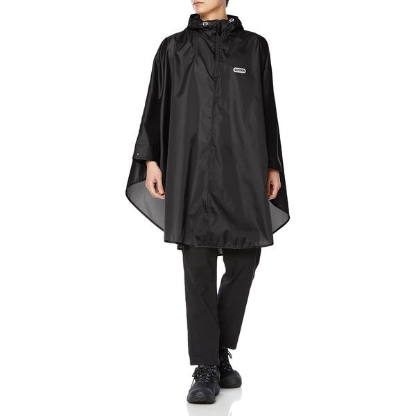 Outdoor Products Rain Poncho, Black, Black