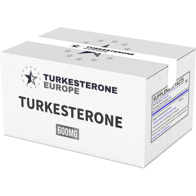 100 Bottles (600mg) - Turkesterone 10% Complex with Hydroxypropyl-β-Cyclodextrin