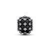 Pandora Moments Sparkly Pave Round Charm, Sterling Silver, Mixed