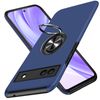 Google Pixel 6a Case with Ring, TPU Shockproof, Smartphone Case, Compatible with In-Car Holder, Stand Function, Lightweight, Thin, Google Pixel 6a Case, Camera Protection, Shock Absorption,