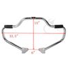 TCMT 1 1/4" Mustache Engine Guard Crash Bars Fits for Harley Dyna FXDB FXDF FXDL FXDWG FXDC Low Rider Street Bob Fat Bob Super Glide 2006-2017 Switchback FLD 2012-2016